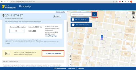 property search in philadelphia|el paso property tax search.
